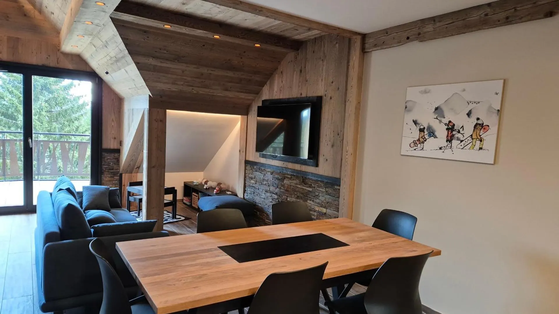 Сasa de vacaciones Appartement D'Exception Aux Pieds Des Pistes La Féclaz